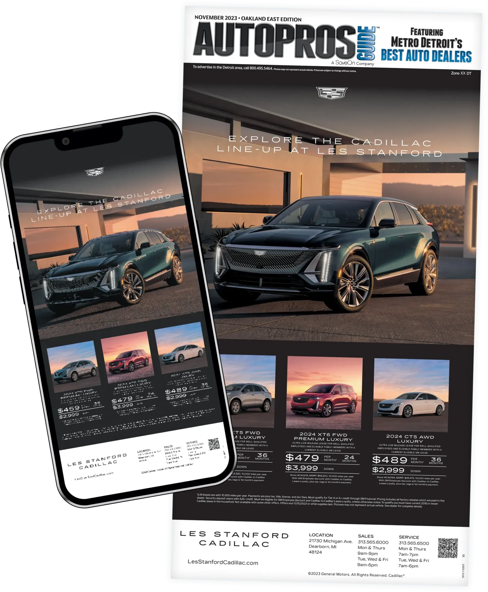 Apg Les Stanford Cadillac Items