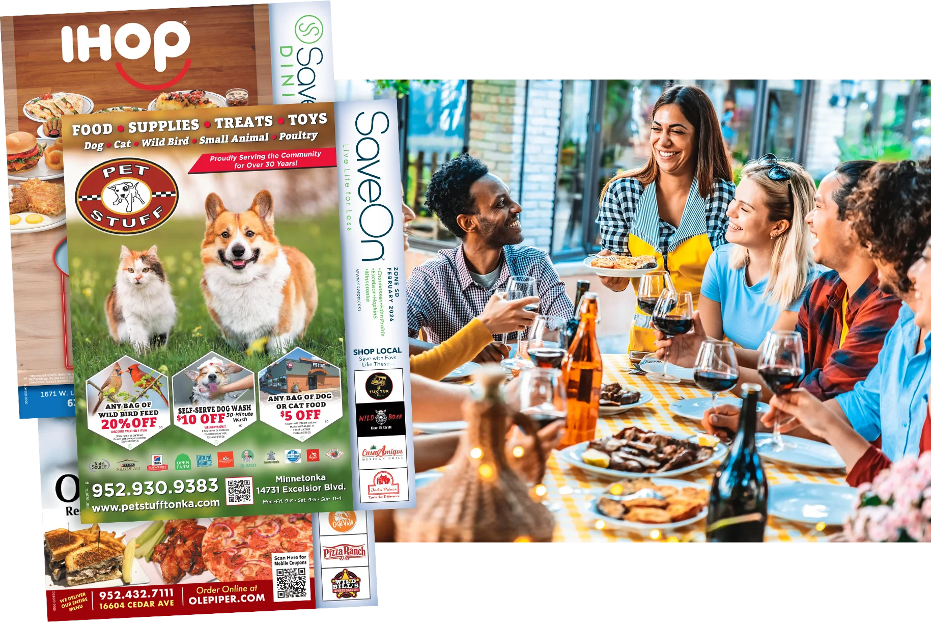 SaveOn Local Advertising Direct Mail